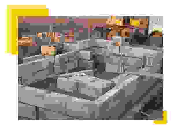 Фундамент сборный в чайковском